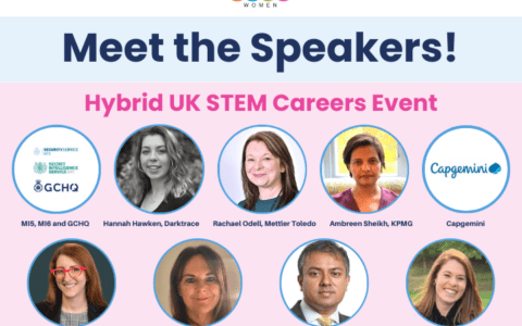 Introducing the Speakers at our UK Hybrid STEM Careers Event!