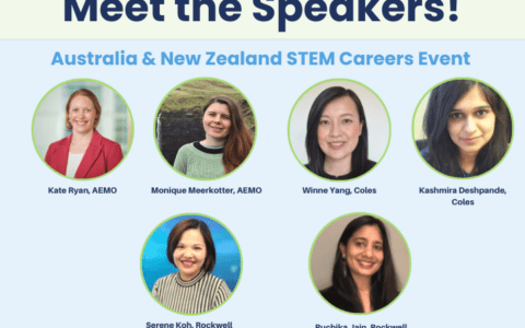 Meet the Speakers – Australia and New Zealand STEM Careers Event – 9th March 2023