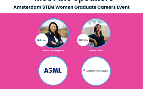 Meet the speakers – Amsterdam STEM Women Graduate Careers Event – Monday 6th November 2023